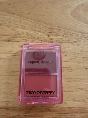 sophia+mabelle Two Pretty Cream & Satin Blush Duo - Pink Peach